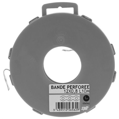 Cassette bande perforée métallique 10m 12x0,8 - SPIT - 056562 pas cher Secondaire 2 L