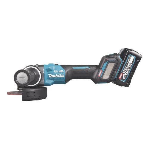 Meuleuse 40 V max Li-Ion XGT 125 mm + 2 batteries 4 Ah + chargeur Li-Ion en coffret MAKPAC MAKITA GA041GM201 photo du produit Secondaire 8 L