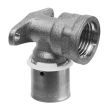 Coude applique murale courte PER femelle 12 F1/2 - GARIS - 3318-12-15 pas cher