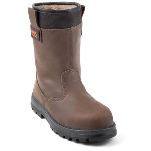 Botte de s&eacute;curit&eacute; fourr&eacute;e KAMA S3 CI SRA marron P41 - GASTON MILLE - RAMA3N-41 pas cher