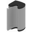 Fermeture semi automatique SORGHO 80mm laqu&eacute; gris aluminium RAL9006 - LA CROISEE DS - DS6126-007 pas cher