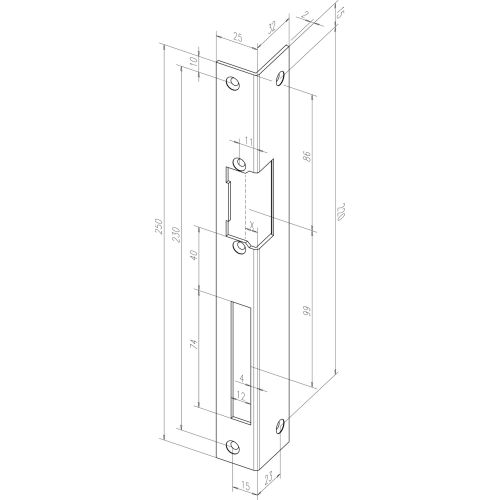 Têtière HZ PROFIX 2 EFF photo du produit Secondaire 6 L