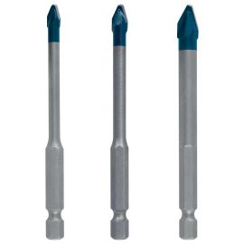 Set de 3 forets Bosch Expert HardCeramic HEX-9 pas cher Principale M