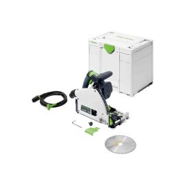 Scie plongeante 1500W Festool TS 60 KEBQ-Plus + coffret SYS3 - 576721 pas cher Principale M