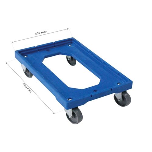 Plateforme roulante plastique 150 kg STOCKMAN PD150 photo du produit Secondaire 1 L