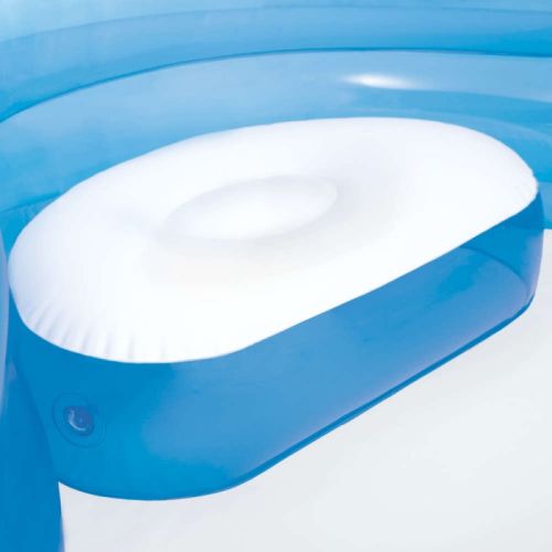 Piscine gonflable familiale octogonale avec sièges et appuie-têtes Intex photo du produit Secondaire 1 L