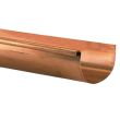 Goutti&egrave;re demi-ronde VM ZINC 25 / 4 M en cuivre - 220003484 photo du produit