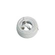 Rallonge câble TV blanc 5 m M/F + adaptateur M/M 10154013J photo du produit