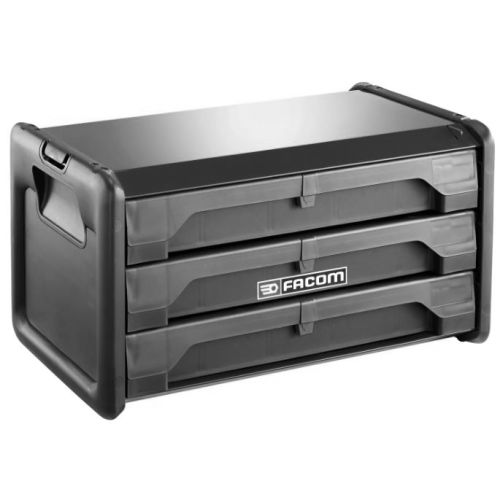 Bo&icirc;te &agrave; outils bi-mati&egrave;re 3 tiroirs 430mm - FACOM - BT.203 pas cher