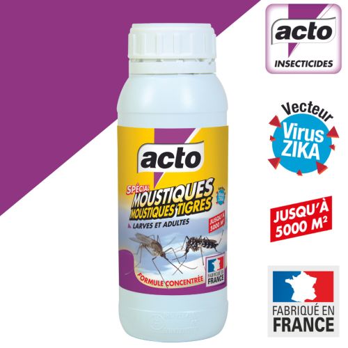 Liquide concentré spécial moustiques 500 ml ACTO INSECTICIDES MOUS4 photo du produit Secondaire 1 L
