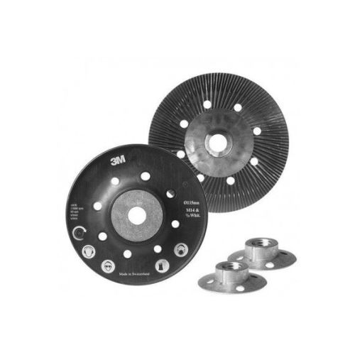 Plateau souple pour disque fibre D125mm - 3M - Q09386 pas cher Secondaire 1 L