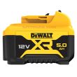 Batterie XR 12V 5Ah Li-Ion - DEWALT - DCB126-XJ pas cher