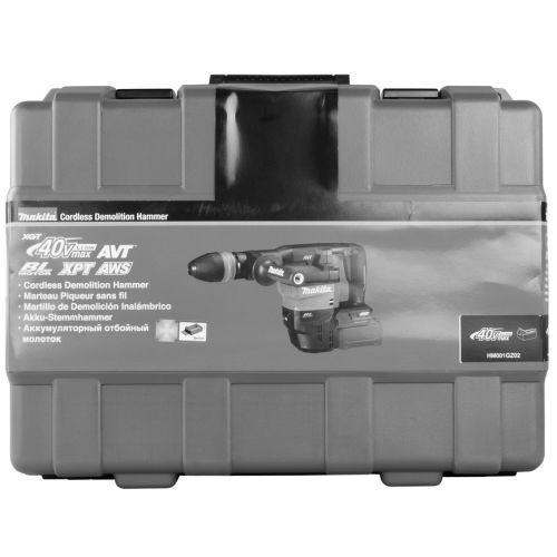 Burineur SDS-Max 40V Max Li-Ion XGT (sans batterie ni chargeur) en coffret  plastique - MAKITA - HM001GZ02 pas cher Secondaire 12 L