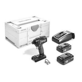 Visseuse &agrave; chocs 18V Festool TID 18 HPC 4,0 I-Plus + 2 batteries 4 Ah + chargeur rapide + SYSTAINER SYS3 - 576482 pas cher Principale M