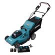 Tondeuse 2x18V LXT 53cm + 2 batteries 5Ah + chargeur - MAKITA - DLM538CT2 pas cher Secondaire 8 S