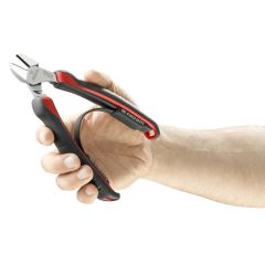 FACOM 192T.18UPE Pince Coupante Diagonale Puissance Démultipliée 180mm Rouge/Noir - Outil Professionnel