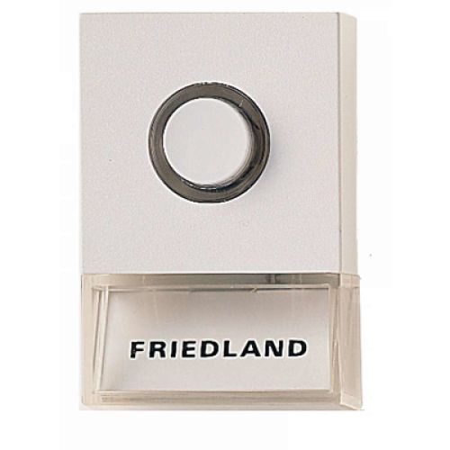 Bouton poussoir Pushlite FRIEDLAND lumineux blanc HONEYWELL D723w photo du produit Principale L