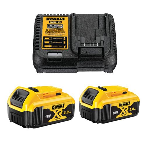 Meuleuse XR Brushless 18 V 125 mm + 2 batteries 4 Ah + chargeur + coffret T-STAK DEWALT DCG405M2T photo du produit Secondaire 3 L