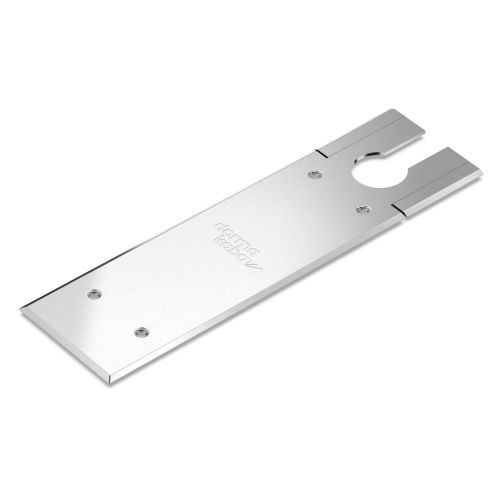 Plaque inox N7410 pour BTS 80 - DORMA - 46700000 pas cher