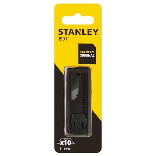 Distributeur 10 lames de couteau standard réversible avec trou - STANLEY - 3-11-908 pas cher Secondaire 8 L