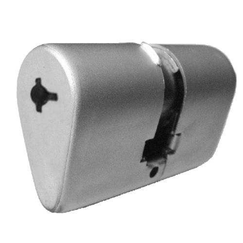 Cylindre monobloc ovoïde SUPERSURETE double entrée sans bille 40x40mm chromé - BRICARD – 818000 pas cher