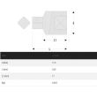 Réducteur F3/8'' à M1/4'' - FACOM - J.230 pas cher Secondaire 1 S