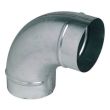 Coude galvanis&eacute; 90&deg; CD 200/90 sans joint &ndash; UNELVENT &ndash; 864329 pas cher
