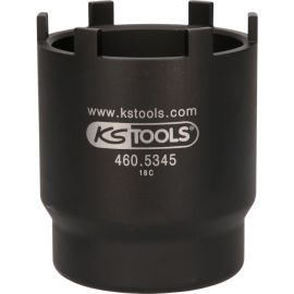 Douille Ks tools 1'' à 6 ergots 77 mm version renforcée pour MAN et MERCEDES - 460.5345 photo du produit Principale M