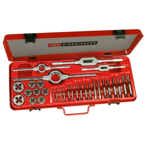 Coffret de tarauds, filières et porte-outils Facom 221.227SJ2 photo du produit Principale L