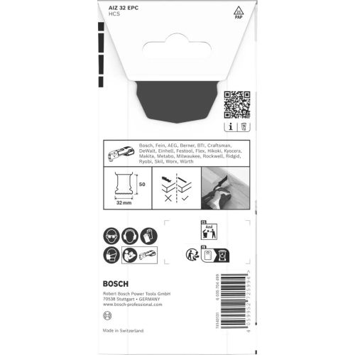 Lame Starlock AIZ 32 EPC pour coupe du bois tendre - BOSCH - 2608669247 pas cher Secondaire 11 L