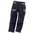 Pantalon WORK ATTITUDE SPANNER TVX lourds noir/gris T54 - LAFONT - 1ATHCPNG.4 pas cher