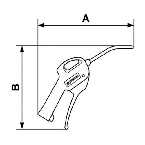 Soufflette buse métallique - PREVOST - 27102 MTL pas cher Secondaire 1 L