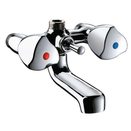 M&eacute;langeur Bain/Douche bicommande bec fixe 1/2 - DELABIE - D2408 pas cher