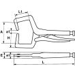 Pinces-étaux pour soudure à l'arc grand format 300mm - SAM OUTILLAGE - 219-S30 pas cher Secondaire 1 S