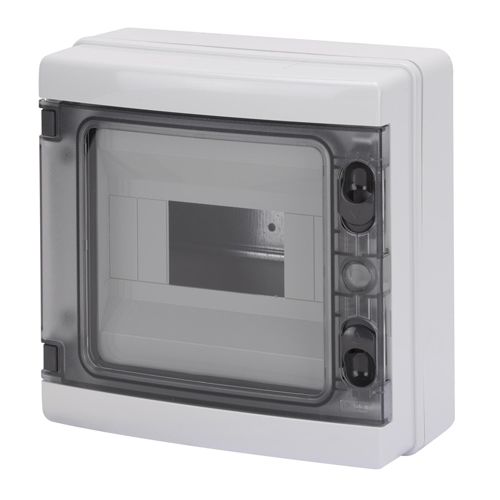Coffret étanche IP65 400V 8 modules - GEWISS - GW40102 pas cher Secondaire 1 L