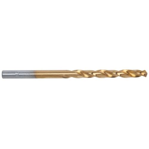 Lot de 5 forets HSS-TIN au titane en acier hautes performances 10 mm KS TOOLS 330.4100 photo du produit