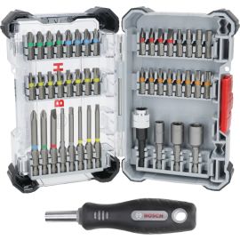 Coffret de vissage Bosch Extra Hard 1/4'' 44 pi&egrave;ces + 1 manche de tournevis 125 mm - 2607017732 pas cher Principale M