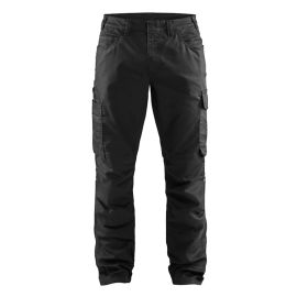 Pantalon maintenance denim stretch 2D noir/noir T44L - BLÅKLÄDER - 143911419999C150 pas cher Principale M