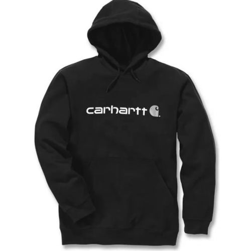 Sweat-Shirt à capuche avec logo noir T2XL - CARHARTT - S1100074001XXL pas cher