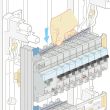 Peigne d'alimentation universel Phase + Neutre HX³ /  VX³ horizontale 1 P 13 modules - LEGRAND - 404926 pas cher Secondaire 1 S