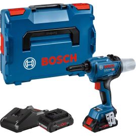 Riveteuse 18V Bosch GRG 18V-16C Professional + 2 batteries 4 Ah + chargeur rapide + coffret L-BOXX - 06019K5001 pas cher Principale M