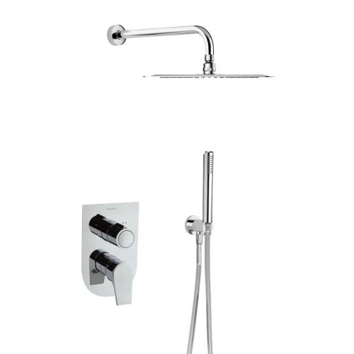 Mitigeur de douche à encastrer avec ensemble 2 voies URBAN CHIC chromé K2115021 - RAMON SOLER - 21D302879 pas cher