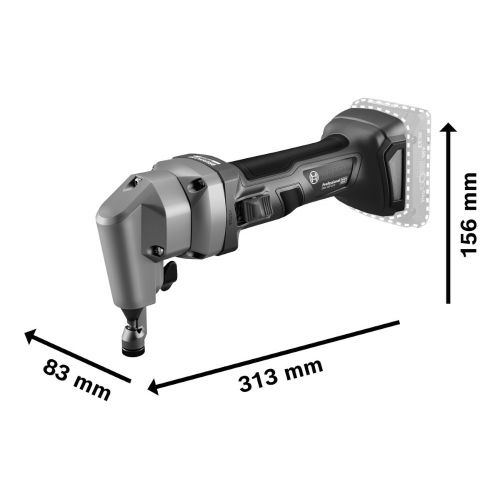 Grignoteuse 18V GNA 18V-16 E + 2 batteries Procore 4 Ah + Chargeur en coffret L-BOXX - BOSCH - 0601529601 pas cher Secondaire 2 L