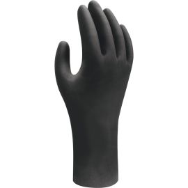 Gants jetables nitriles noirs SHOWA 6112PF EBT pas cher