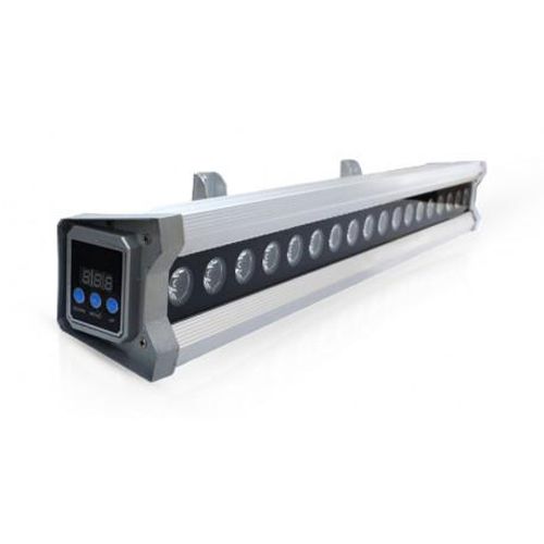 LED wall washer ARCHEO LINE contrôleur DMX intégré 36 W IP65 6000 K MIIDEX LIGHTING 8023 photo du produit