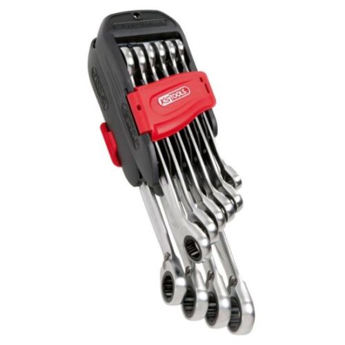 Jeu de 10 clés mixtes GEARPLUS à cliquet réversible KS TOOLS 503.4620 photo du produit
