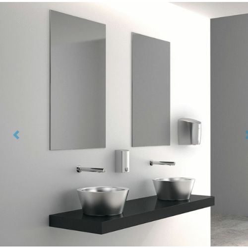 Robinet de lavabo automatique BINOPTIC 230/12 V DELABIE 379ENC photo du produit Secondaire 2 L
