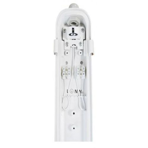 Boitier &eacute;tanche LED IROISE sans ballast P/N m&ecirc;me c&ocirc;t&eacute; pour 1 TUBE T8 de 600 mm MIIDEX LIGHTING 75891 photo du produit Secondaire 1 L
