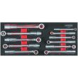 Module de clés à pipe débouchées 6 pans 11 pièces KS TOOLS 713.2011 photo du produit
