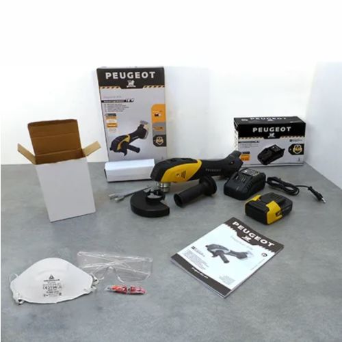 Meuleuse d'angle 125 mm 18 V EnergyGrind-18VBL + batterie 2 Ah + chargeur PEUGEOT OUTILLAGE 650371 photo du produit Secondaire 12 L